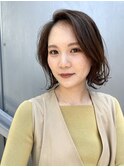 「NUDE」#エギョモリ10代 20代 30代 40代 ミニボブ 前下りボブ