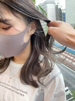 グーフィートーキョー 銀座(Goofy Tokyo)&nbsp;イヤリングカラー/グレー/インナーカラー/成人式/卒業式/738