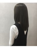髪質改善＋透明感アッシュ