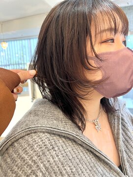 センスヘア(SENSE Hair) ワンカールで作るウルフ☆