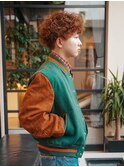 men's perm / プードルパーマ