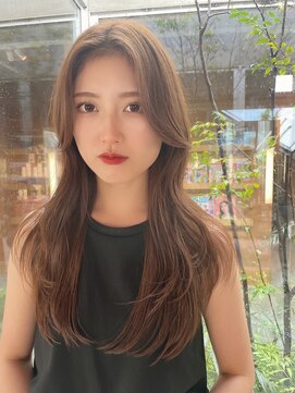 美容室 ビ フェスカ(B FESCA) ツヤ髪スタイル#レイヤーカット 韓国 ツヤ髪 新守山