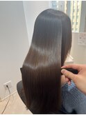 髪質改善ストレート