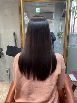 シアー(SHEER.) 髪質改善カラー×ナチュラルブラウン【表参道,青山,外苑前美容室