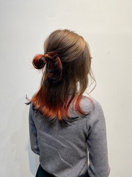 シズク(sizuk) ＊オレンジ×ブラックのデザインカラー＊