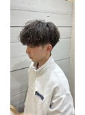 ゆるふわ波巻きパーマ