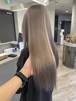 ルーブ トウキョウ(Loob. TOKYO)&nbsp;ダブルカラーハイトーンカラーブリーチカラーホワイトベージュ