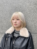 アオ(AO。)&nbsp;ホワイトブロンド/抜きっぱなしブリーチ/ホワイトベージュ