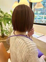 ルームキタハマ(room kitahama)&nbsp;ピンクベージュボブスタイル