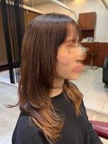 ミーテ(mi:te) インナーカラー×ハイレイヤー