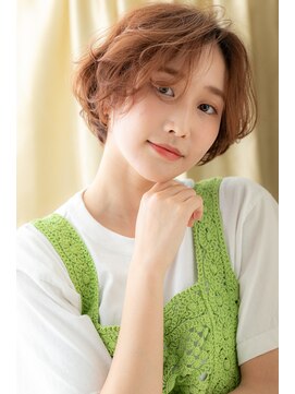 カバーヘア ブリス 大宮西口(COVER HAIR bliss) ■似合わせカット抜け感小顔フェザーショートボブ37大宮10代20代