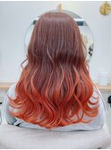 オレンジグラデーション