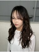 ロングレイヤー×パーマ