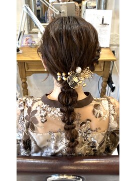 ヘアーサロン ポラリス(POLARIS) 編み下ろし