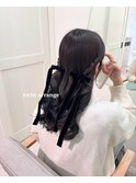 20代・30代・40代似合う小顔ヘアアレンジ♪二次会ブライダル花嫁