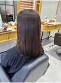 ミディアムロング×ワンカール