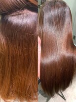 ジェム リット(GEM lit)&nbsp;髪質改善☆乾かすだけでツヤツヤ、サラサラ縮毛矯正4５