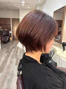 リュッカ(Lycka)の写真/大人女性に人気！ショート・ボブが得意なサロン★自分では気付かなかった魅力を引き出すスタイルをご提案◎