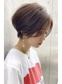 【似合わせショート】くびれショート・フェザーショート