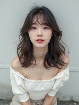 クレビアテン(CreBiA ten_)の写真/【名駅3分】コテで巻く手間が大幅軽減◎韓国コテ巻きケアパーマ＋カット¥11000☆小顔魅せもお手頃価格で♪