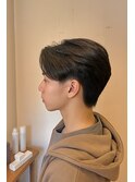 メンズ センターパート ショート