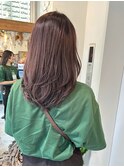 たっぷりレイヤーアッシュバイオレット