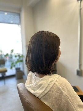 トトノウ 切りっぱなしボブ