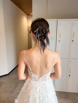 スリーバイザサロン(THREE by the salon) 前撮りヘアメイク