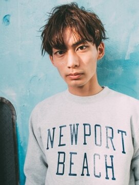 ルシードスタイル キューブ メンズ(LUCIDO STYLE Cube men's) ゆるめスパイラルパーマ