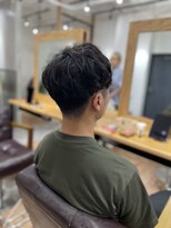 クーシ(kuusi)&nbsp;ニュアンスパーマ/ツーブロック【高円寺/東高円寺】