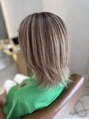 アグ ヘアー エゼ 石江店(Agu hair aise)&nbsp;グレイカラーもデザインカラーでおしゃれに♪
