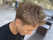 宮崎理容院 オークス店 の雰囲気（スパイキーショート/ブラウンアッシュ）