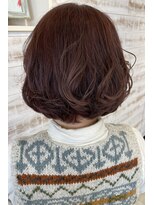 アンソレイユ ヘアー ガーデン(ensoleille hair garden)&nbsp;ボブ×デジタルパーマ