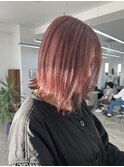 20代/30代/ハイトーンカラー/ピンクカラー