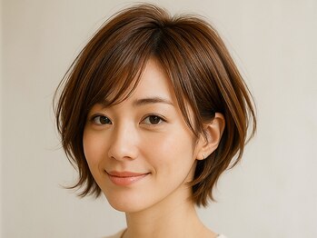 プラスウイング 鶴川(+ WING)の写真/骨格や髪質、クセを見極めたカットで、あなたの魅力を最大限に引き出します！扱いやすいスタイルを実現◎