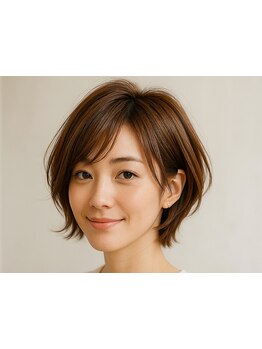 骨格や髪質、クセを見極めたカットで、あなたの魅力を最大限に引き出します！扱いやすいスタイルを実現◎