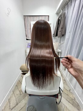 40代50代髪を綺麗に伸ばして行きたい【髪質改善カラー】武蔵新城