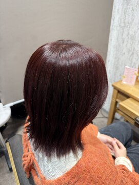 マーシュアトレ(marshu atre) *外ハネボブ*ボルドカラー*