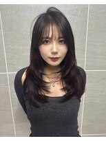 アンジェリカラボ 梅田店(ANGELICA LABO)&nbsp;韓国風レイヤーカット×グレージュカラー