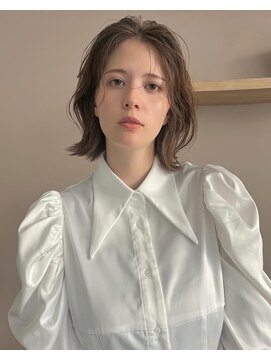 グリコ(grico) ゆるめパーマのハラリバングボブ☆ニュアンスパーマ