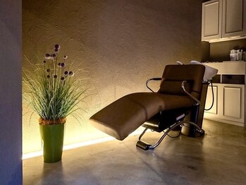 アーシェヘアーアトリエ(Ashe hair atelier)の写真/完全マンツーマンサロンでおくつろぎ下さい♪