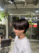 リンドヘアー アンド アイラッシュ(LINDO) 刈り上げなしニュアンスパーマ