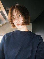 ブローチ 表参道(broocH) ミニボブ/顔まわりカット/前下がりボブ/大人ボブ