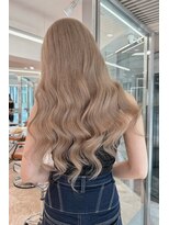 エクステ/シールエクステ専門店/梅田/ヘアセット/ヘアアレンジ/LANDS ANNEX  エクステ&nbsp;ミルクティーベージュ バージンレミーエクステ80本【大阪 梅田】