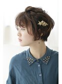 ショートニュアンスアレンジ ヘアセット