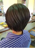 キレイめショートボブ