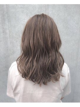 チョビー(Chobii) 【chobii】ミルクティーアッシュ/ハイライトカラー/外国人風