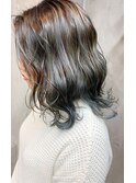 パーフェクトシアン×バレイヤージュ