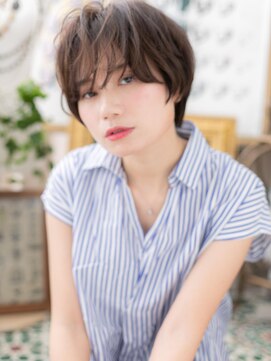 カバーヘアアンドスパ ブリス 浦和(COVER HAIR&SPA bliss) 黒髪も◎外国人風ニュアンスラフショートa浦和20代30代40代