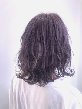 ケイト(kate) 【kate】大宮☆ 大人可愛いミディ×ラベンダーアッシュ